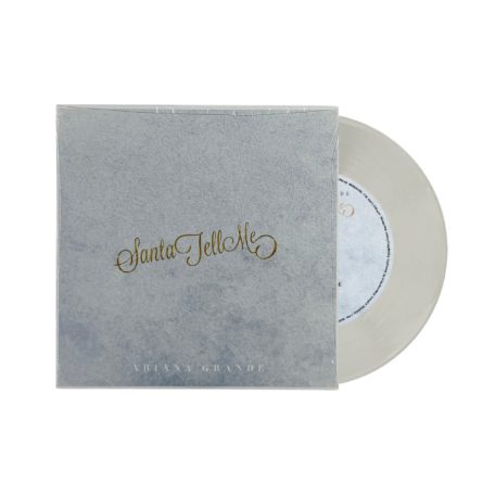 Ariana Grande - Santa Tell Me - Tenth Anniversary Edition (Clean white)